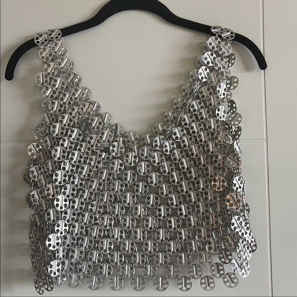 Agnes citro for Paco rabanne chsinmail top
